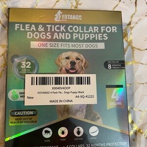 Black Flea & Tick Collar for Dogs
